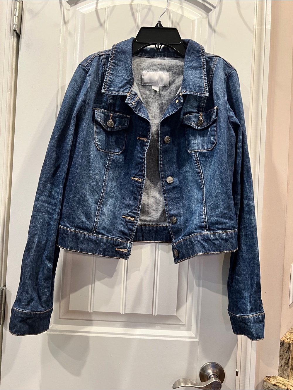 Old Navy Women's Denim Jacket Blue Sz M